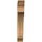 Ekena Millwork Imperial Traditional Smooth Bracket, Western Red Cedar, 5 1/2"W x 32"D x 38"H BKT06X32X38IMP01SWR - alternate 3